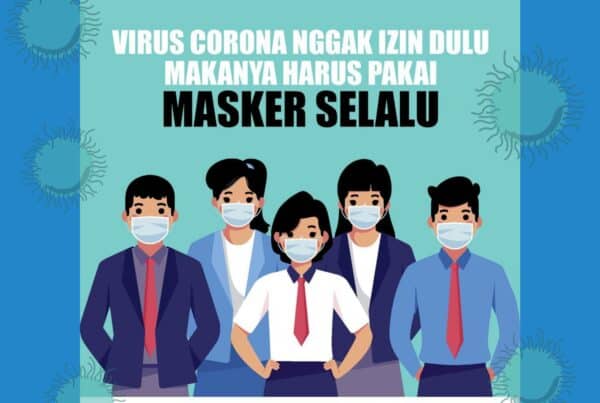 Virus Covid-19 Nggak Izin Dulu Makanya Harus Pakai "MASKER SELALU"