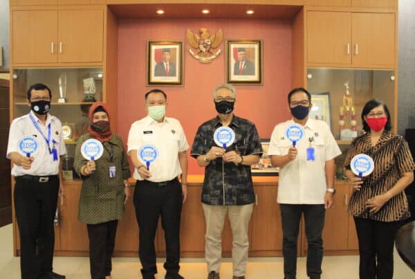Audiensi Kepala BNNP DKI Jakarta kepada Kepala TVRI Stasiun DKI Jakarta