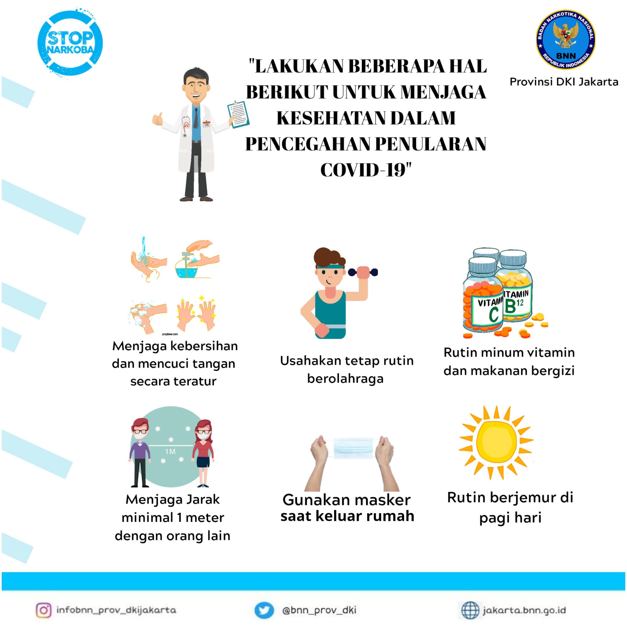 Lakukan Beberapa Hal Berikut Untuk Menjaga Kesehatan Dalam Pencegahan Penularan Covid-19 Lakukan Beberapa Hal Berikut Untuk Menjaga Kesehatan Dalam Pencegahan Penularan Covid-19