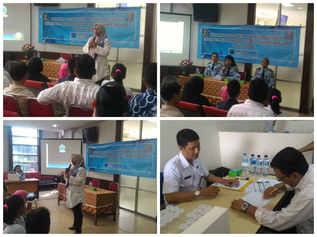 Penyuluhan Bahaya Narkoba Bagi Klien Bapas Jakarta Pusat