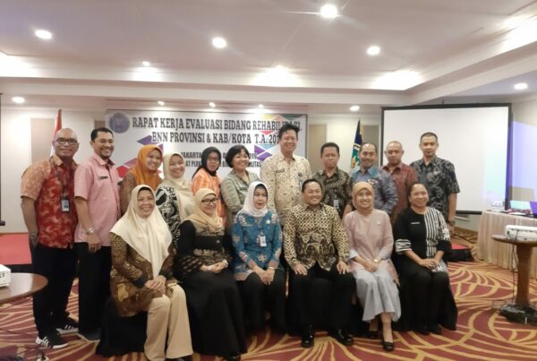 Rapat Kerja Evaluasi Bidang Rehabilitasi BNN Provinsi & Kab/Kota TA. 2019