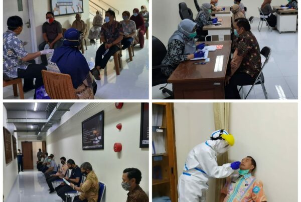 Pemeriksaan Swab PCR COVID-19 Bagi Seluruh Personil BNNP DKI Jakarta