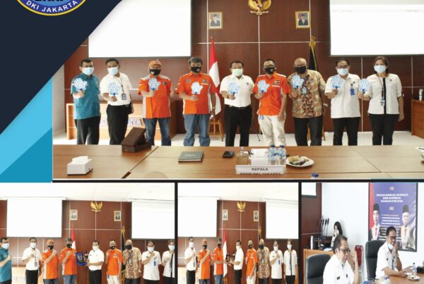 Audiensi dari Pengurus Komunitas Blank Blend Thonk kepada Kepala BNNP DKI Jakarta.