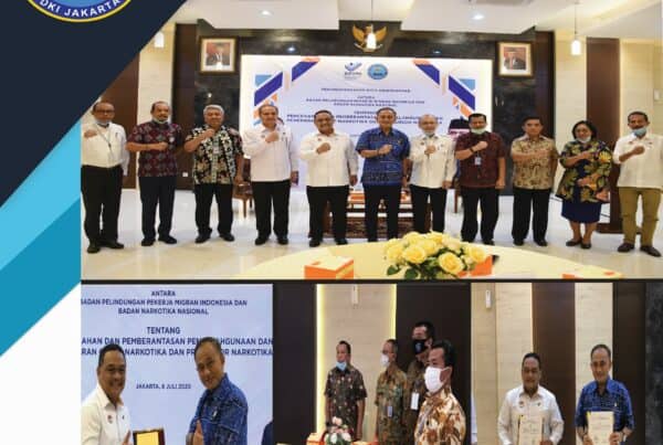 MoU antara Badan Perlindungan Pekerja Migran Indoneis dengan Badan Narkotika Nasional Republik Indonesia