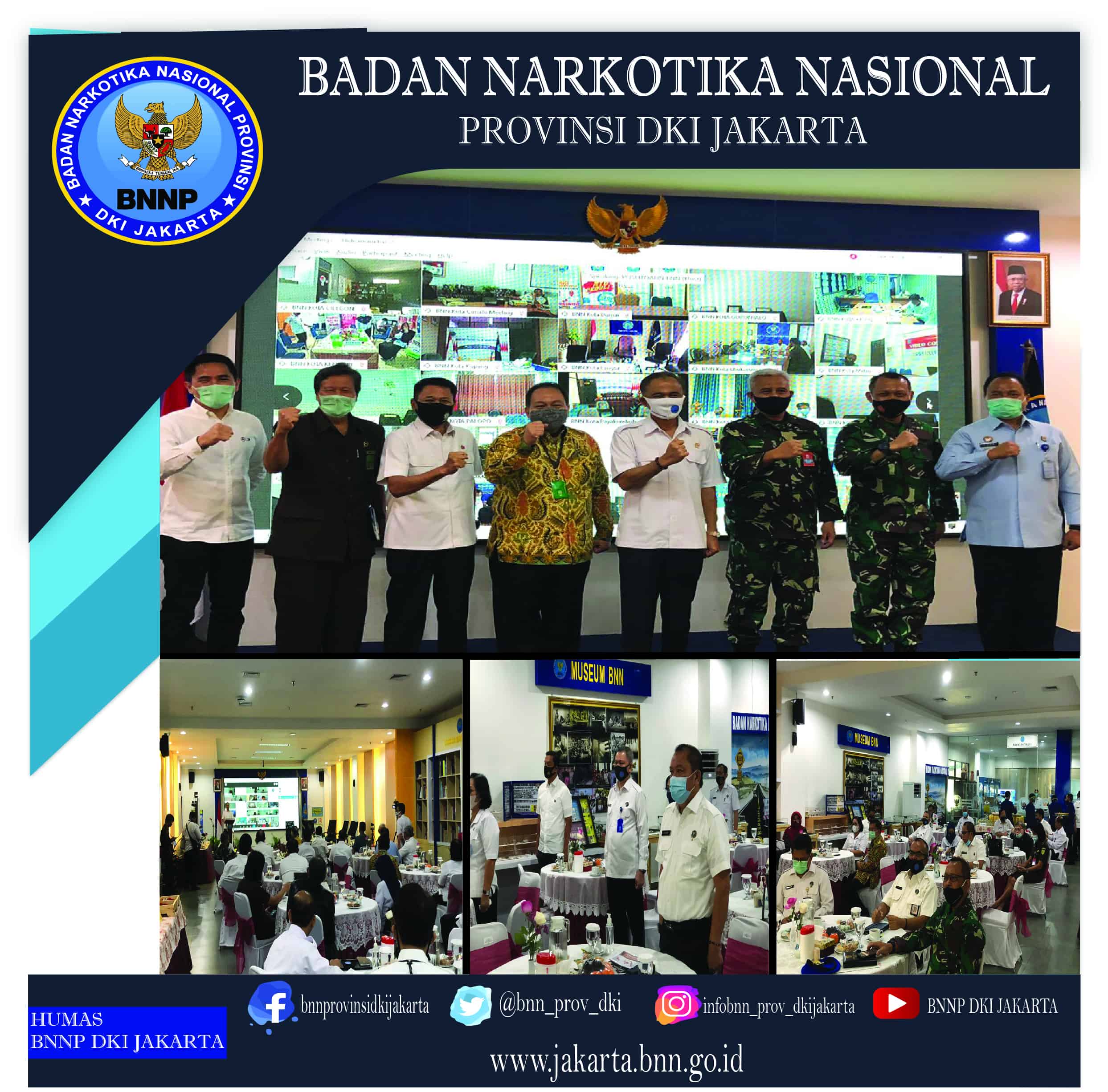 Coffee Morning bersama Kepala BNN RI dengan topik "Optimalisasi Pelaksanaan TAT & Efektivitas Pelayanan Konsultasi Hukum" Coffee Morning bersama Kepala BNN RI dengan topik "Optimalisasi Pelaksanaan TAT & Efektivitas Pelayanan Konsultasi Hukum"