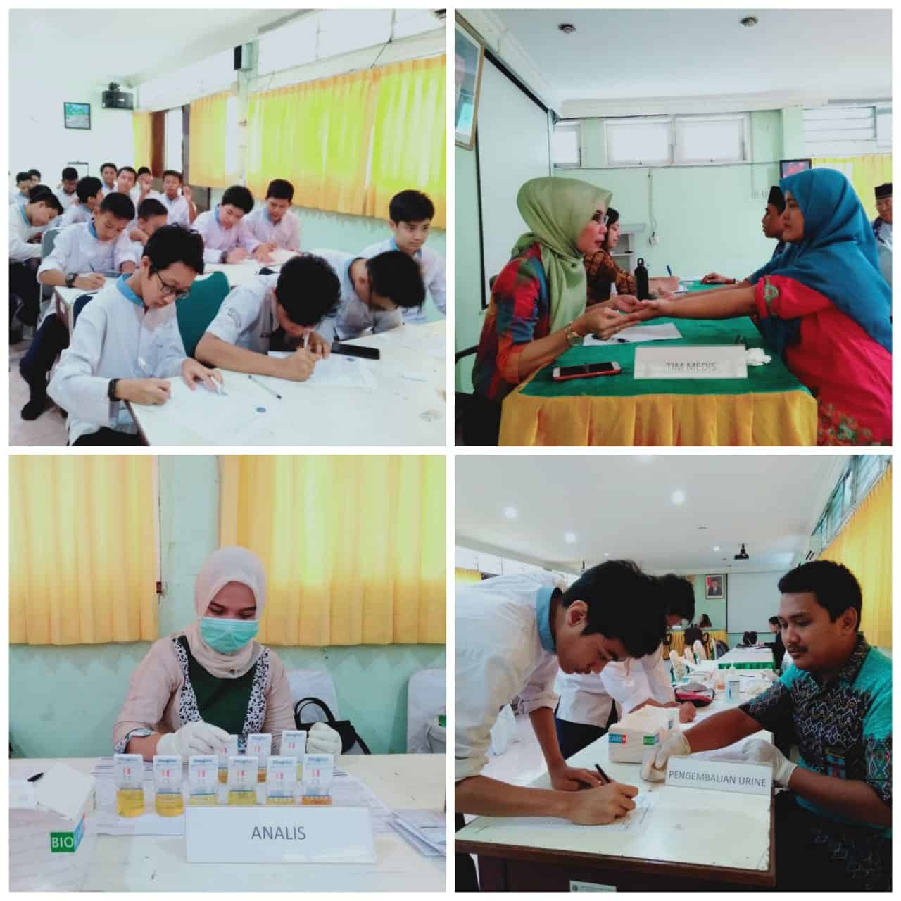 Pemberdayaan Masyarakat Anti Narkoba Melalui Tes Urine di SMP Negeri 216 Jakarta Pemberdayaan Masyarakat Anti Narkoba Melalui Tes Urine di SMP Negeri 216 Jakarta