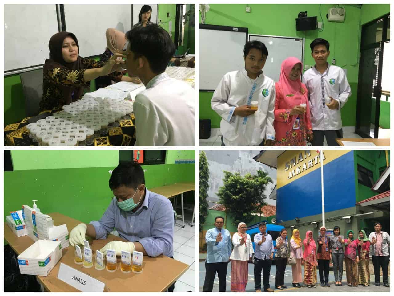 Pemberdayaan Masyarakat Anti Narkoba Melalui Tes Urine di SMA Negeri 25 Jakarta