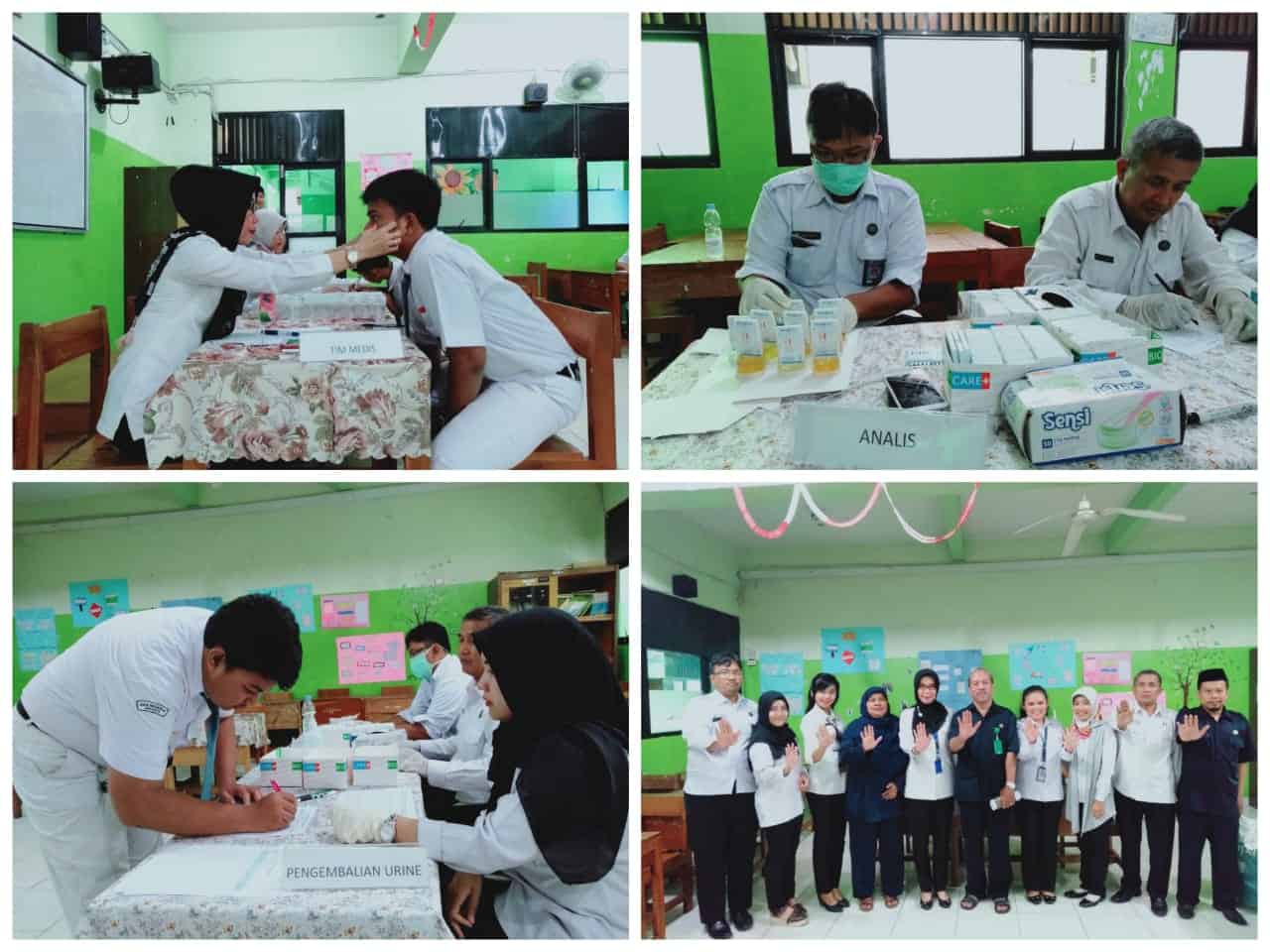 Pemberdayaan Masyarakat Anti Narkoba Melalui Tes Urine di SMA Negeri 4 Jakarta Pemberdayaan Masyarakat Anti Narkoba Melalui Tes Urine di SMA Negeri 4 Jakarta