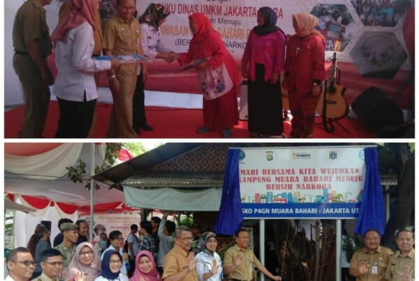 Koordinasi dengan Instansi Terkait melalui Kegiatan Kerjasama antara Mitra BNNK Jakarta Utara dengan Suku Dinas UMKM Jakarta Utara