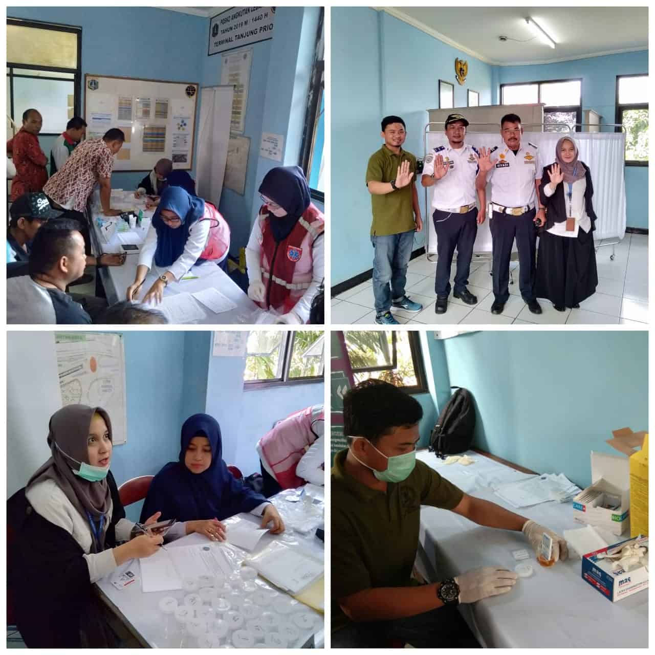 Pemeriksaan Narkotika Melalui Urine Bagi Pengemudi Bus AKAP Dalam Rangka Angkutan Lebaran 2019 Pemeriksaan Narkotika Melalui Urine Bagi Pengemudi Bus AKAP Dalam Rangka Angkutan Lebaran 2019