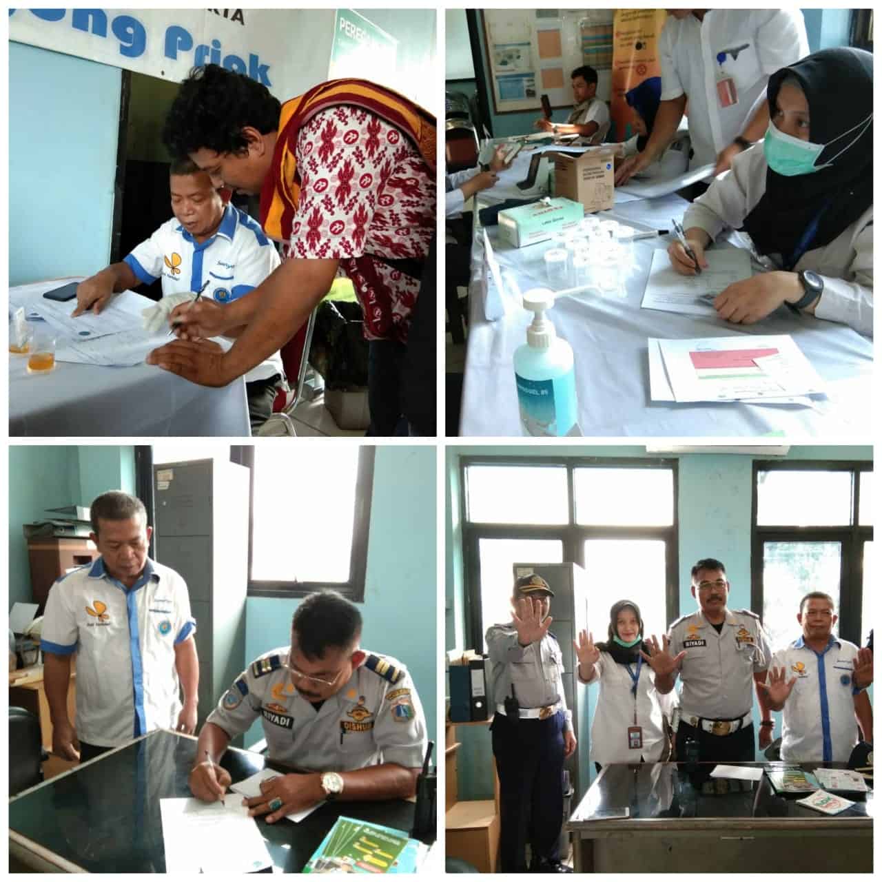 Pemeriksaan Narkotika Melalui Urine Bagi Pengemudi Bus AKAP Dalam Rangka Angkutan Lebaran 2019 Pemeriksaan Narkotika Melalui Urine Bagi Pengemudi Bus AKAP Dalam Rangka Angkutan Lebaran 2019