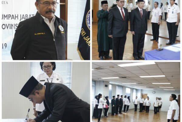 Pelantikan dan Sumpah Jabatan Eselon III di Lingkungan BNNP DKI Jakarta