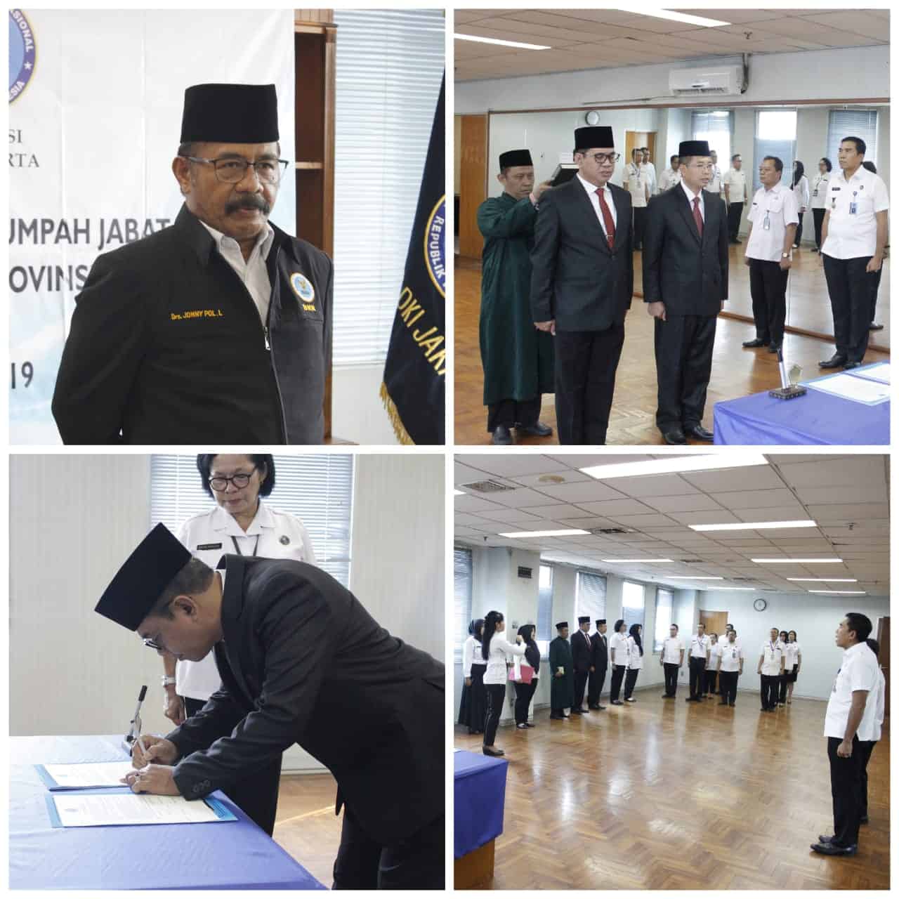 Pelantikan dan Sumpah Jabatan Eselon III di Lingkungan BNNP DKI Jakarta
