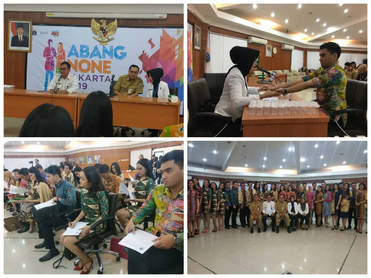 Pemeriksaan Narkotika melalui Urine Bagi Finalis Abang None DKI Jakarta Tahun 2019 Pemeriksaan Narkotika melalui Urine Bagi Finalis Abang None DKI Jakarta Tahun 2019
