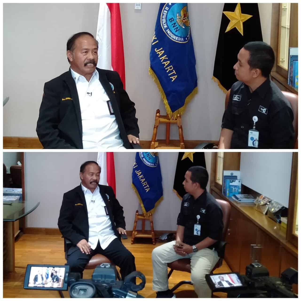 Wawancara Liputan Khusus Kepala BNNP DKI Jakarta dengan TVRI