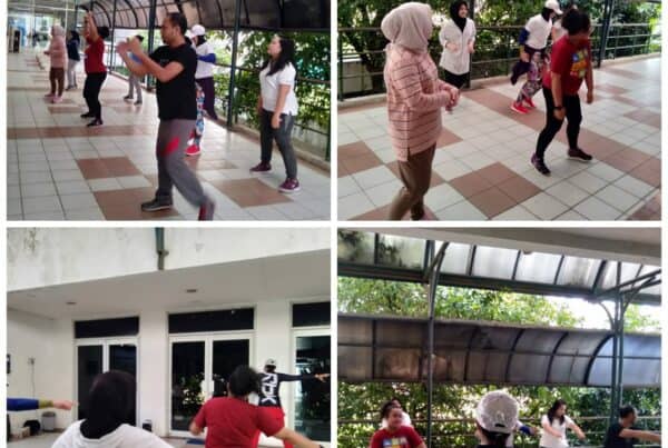Senam Pagi Bersama Pegawai BNNP DKI Jakarta
