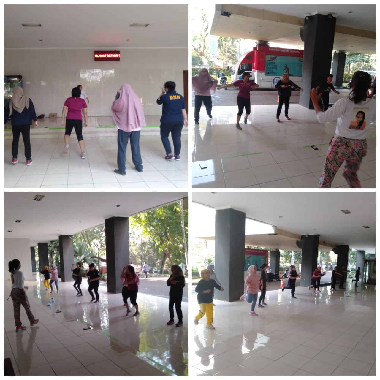 Senam Pagi Bersama Pegawai BNNP DKI Jakarta Senam Pagi Bersama Pegawai BNNP DKI Jakarta