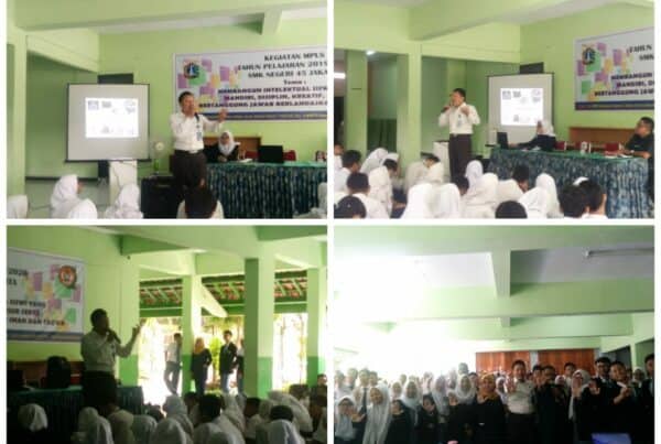 Sosialisasi P4GN pada Kegiatan MPLS di SMK Negeri 45 Jakarta Barat