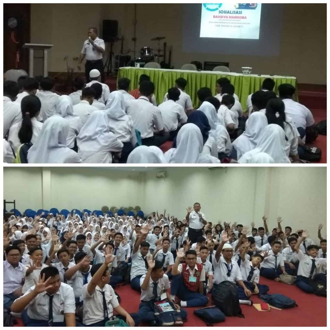 Sosialisasi P4GN pada Kegiatan MPLS di SMK Negeri 32 Jakarta Sosialisasi P4GN pada Kegiatan MPLS di SMK Negeri 32 Jakarta