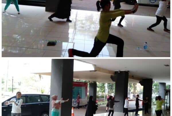 Senam Pagi Bersama Pegawai BNNP DKI Jakarta