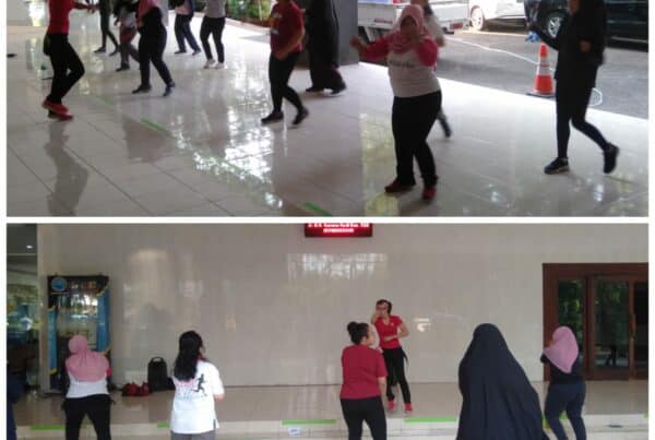Senam Pagi Bersama Pegawai BNNP DKI Jakarta