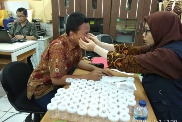 Sosialisasi P4GN dan Pemeriksaan Urine di SMP Negeri 17 Jakarta