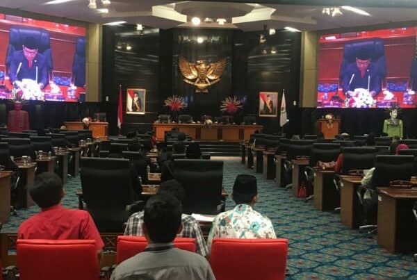 Kepala BNNP DKI Jakarta Menghadiri Rapat Paripurna DPRD Provinsi DKI Jakarta
