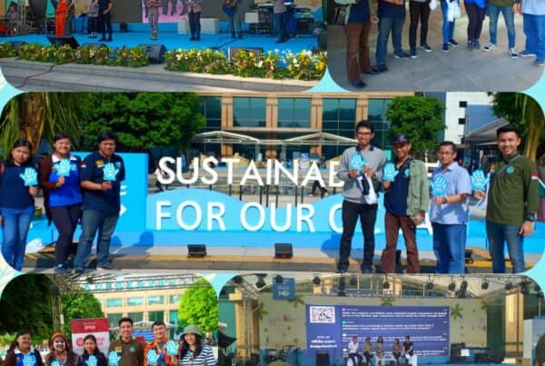 Menghadiri Acara SDGs Festival dengan tema "Sustainable Life For Our Ocean"