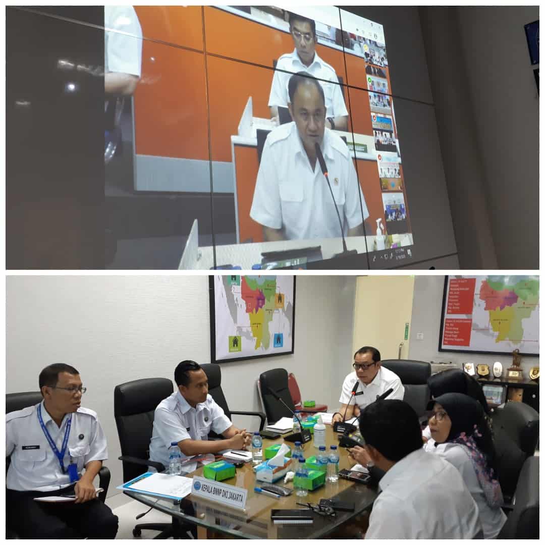 Sosialisasi Pencegahan Penyebaran COVID-19 Di Lingkungan BNN Melalui Video Conference Sosialisasi Pencegahan Penyebaran COVID-19 Di Lingkungan BNN Melalui Video Conference