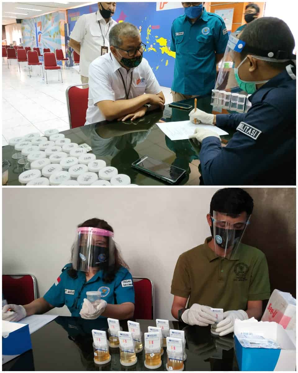 Sosialisasi dan Pemeriksaan Narkotika Melalui Tes Urine bagi Pegawai PT. Perusahaan Perdagangan Indonesia (Persero)