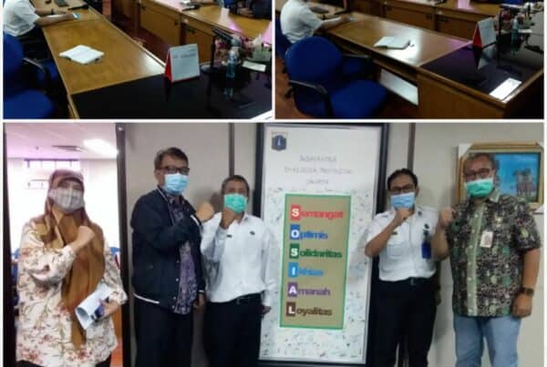 Koordinasi Advokasi Pembangunan Berwawasan Anti Narkoba ke Dinas Sosial Provinsi DKI Jakarta.
