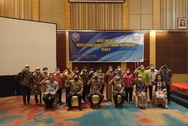 Rapat Evaluasi Deputi Bidang Rehabilitasi Tingkat BNN Provinsi