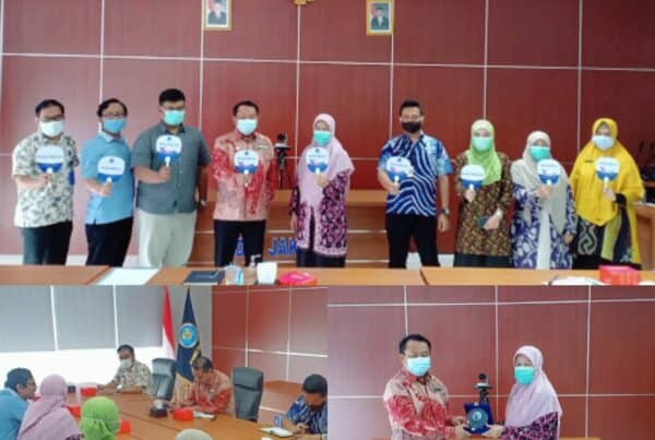 Audiensi dari Partai Gelombang Rakyat (Gelora) Indonesia kepada Kepala BNNP DKI Jakarta.