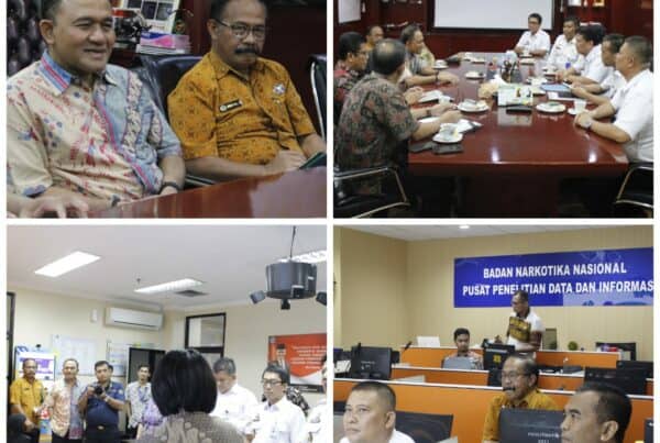 Kepala BNN Terima Audiensi Kepala Kanwil Kemenkumham DKI Jakarta