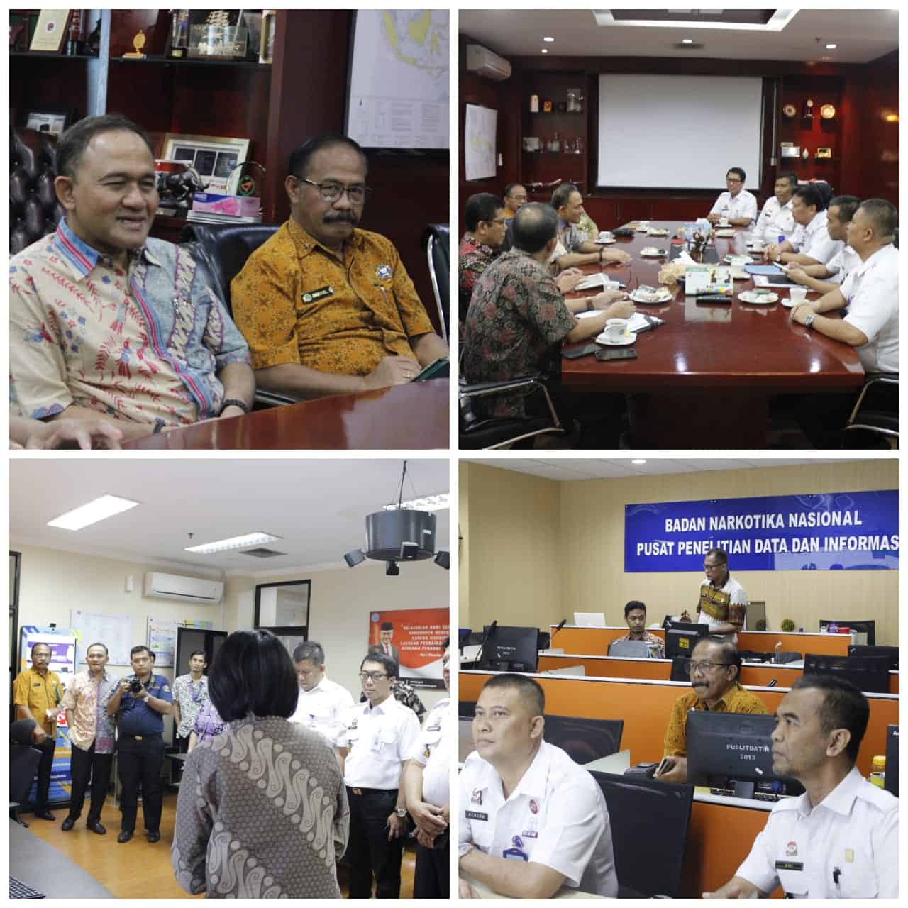 Kepala BNN Terima Audiensi Kepala Kanwil Kemenkumham DKI Jakarta Kepala BNN Terima Audiensi Kepala Kanwil Kemenkumham DKI Jakarta