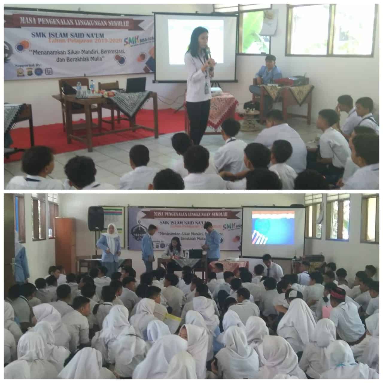 Sosialisasi Bahaya Narkoba Pada Kegiatan MPLS di SMK Islam Said Na'um Sosialisasi Bahaya Narkoba Pada Kegiatan MPLS di SMK Islam Said Na'um