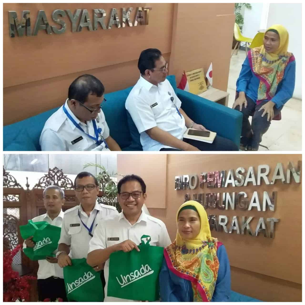 Koordinasi dengan Universitas Darma Persada terkait dengan P4GN Koordinasi dengan Universitas Darma Persada terkait dengan P4GN