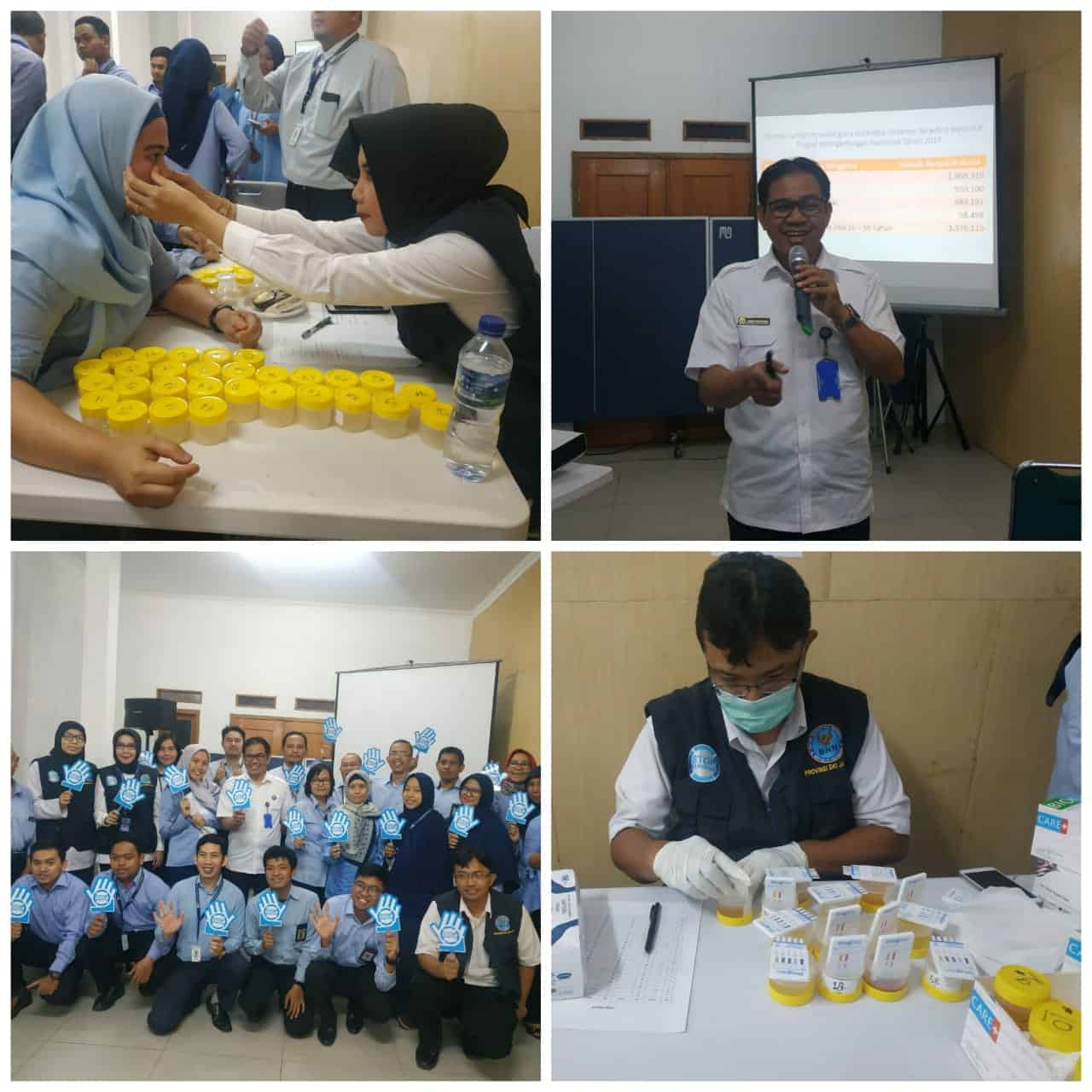 Sosialisasi dan Tes Urine bagi Pegawai KPP Pratama Jakarta Matraman - Duren Sawit Sosialisasi dan Tes Urine bagi Pegawai KPP Pratama Jakarta Matraman - Duren Sawit