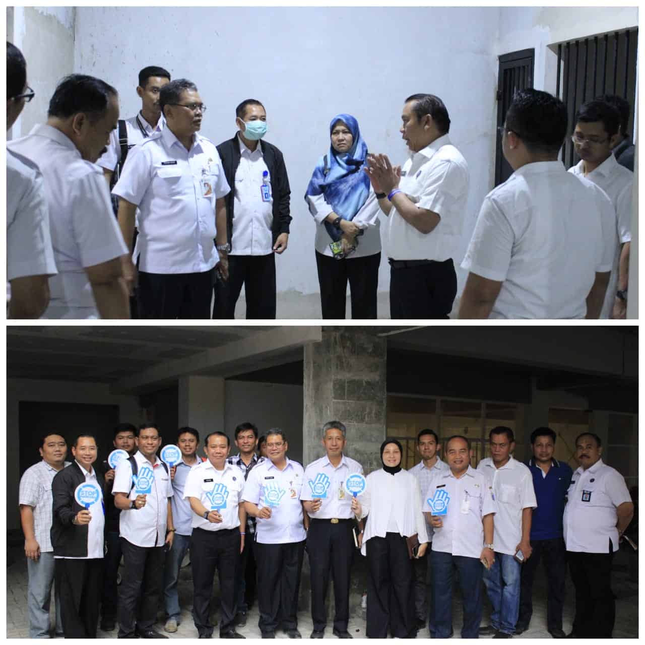 Kunjungan Lapangan Dalam Rangka Monitoring Pembangunan Kantor BNNP DKI Jakarta di Jl. Tanah Abang II No. 102 Jakarta Pusat