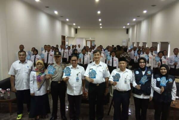 Sosialisasi, Tes Urine, dan Pengukuhan Duta Anti Narkoba terhadap Anggota Paskibraka DKI Jakarta Tahun 2019