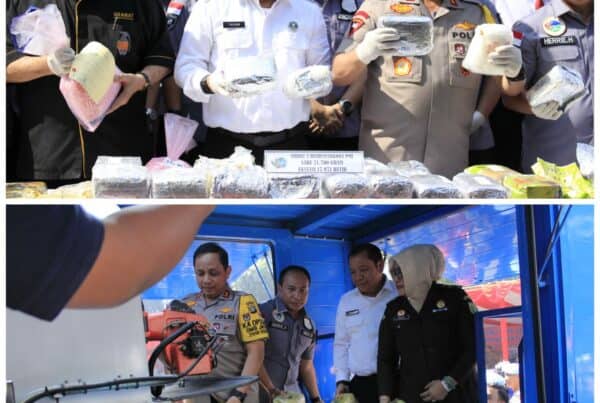Konferensi Pers dan Pemusnahan Barang Bukti Narkoba Hasil Ungkap Kasus Ditresnarkoba Polda Metro Jaya dan Polres Jajaran