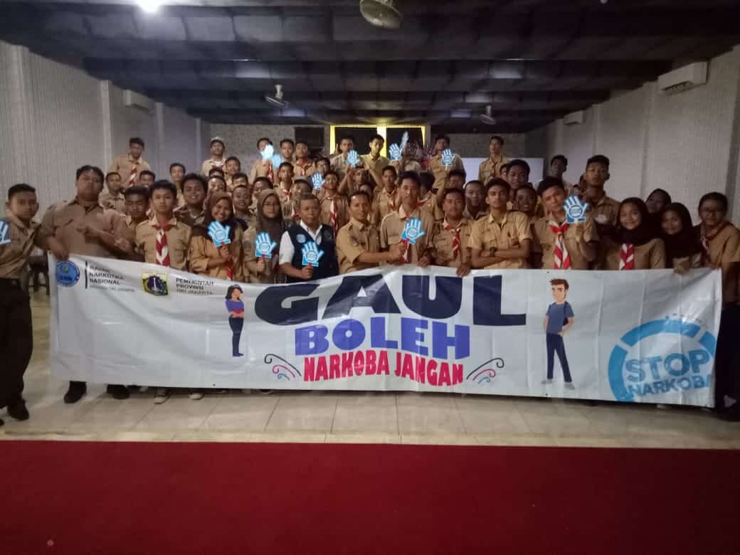 Sosialisasi P4GN dan Pemeriksaan Urine di SMA Negeri 95 Jakarta