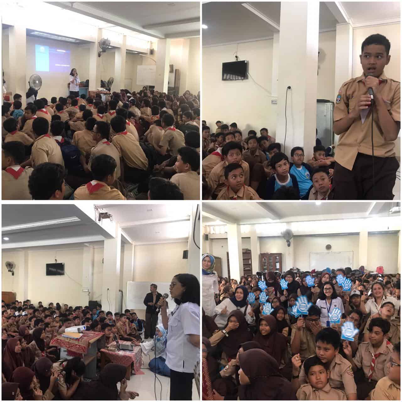 Sosialisasi P4GN dan Pemeriksaan Urine di SMP Negeri 206 Jakarta Sosialisasi P4GN dan Pemeriksaan Urine di SMP Negeri 206 Jakarta