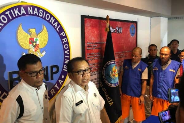 Press Release Pengungkapan Kasus Sabu 1 KG Jaringan Medan - Jakarta
