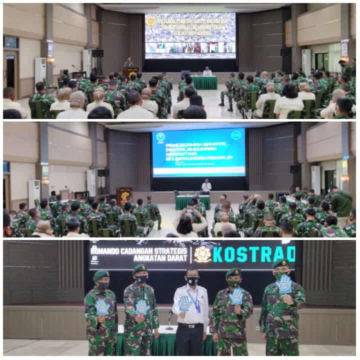 Informasi dan Edukasi P4GN bagi Staf Intelijen Kostrad Informasi dan Edukasi P4GN bagi Staf Intelijen Kostrad