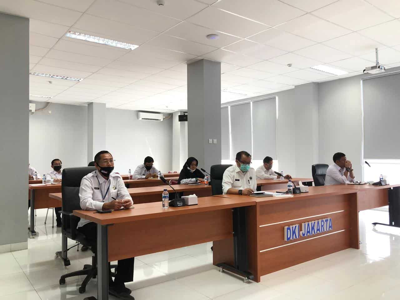 Video Conference antara Kepala BNN RI dengan Para Kepala BNNP dan Kepala BNNK Video Conference antara Kepala BNN RI dengan Para Kepala BNNP dan Kepala BNNK