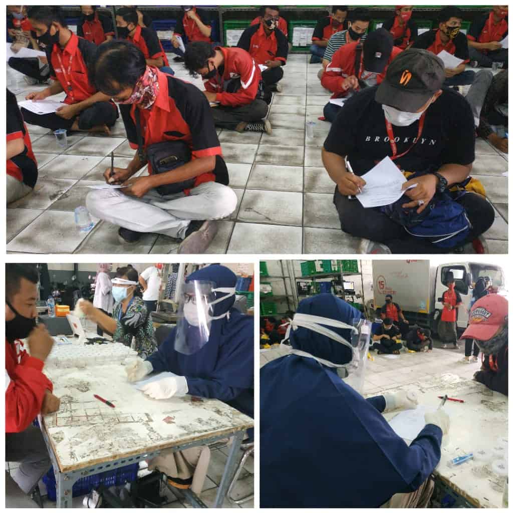 Sosialisasi dan Pemeriksaan Narkotika Melalui Tes Urine bagi Karyawan PT. Sicepat Ekspres Indonesia Sosialisasi dan Pemeriksaan Narkotika Melalui Tes Urine bagi Karyawan PT. Sicepat Ekspres Indonesia