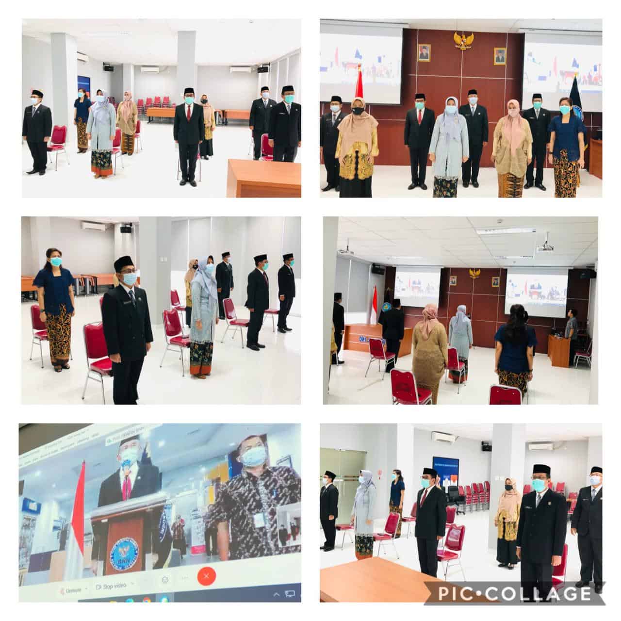 Acara Pelantikan Dan Sumpah Jabatan pimpinan tinggi pratama & penyetaraan jabatan administrasi ke dalam jabatan fungsional di lingkungan Badan Narkotika Nasional secara Virtual Acara Pelantikan Dan Sumpah Jabatan pimpinan tinggi pratama & penyetaraan jabatan administrasi ke dalam jabatan fungsional di lingkungan Badan Narkotika Nasional secara Virtual