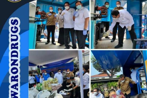 BNN Lakukan Pemusnahan Barang Bukti Yang Ke 4 Dari 15 Kasus Narkotika