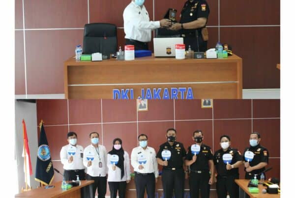 Audiensi dari Senkom Mitra Polri Provinsik DKI Jakarta kepada Kepala BNNP DKI Jakarta.